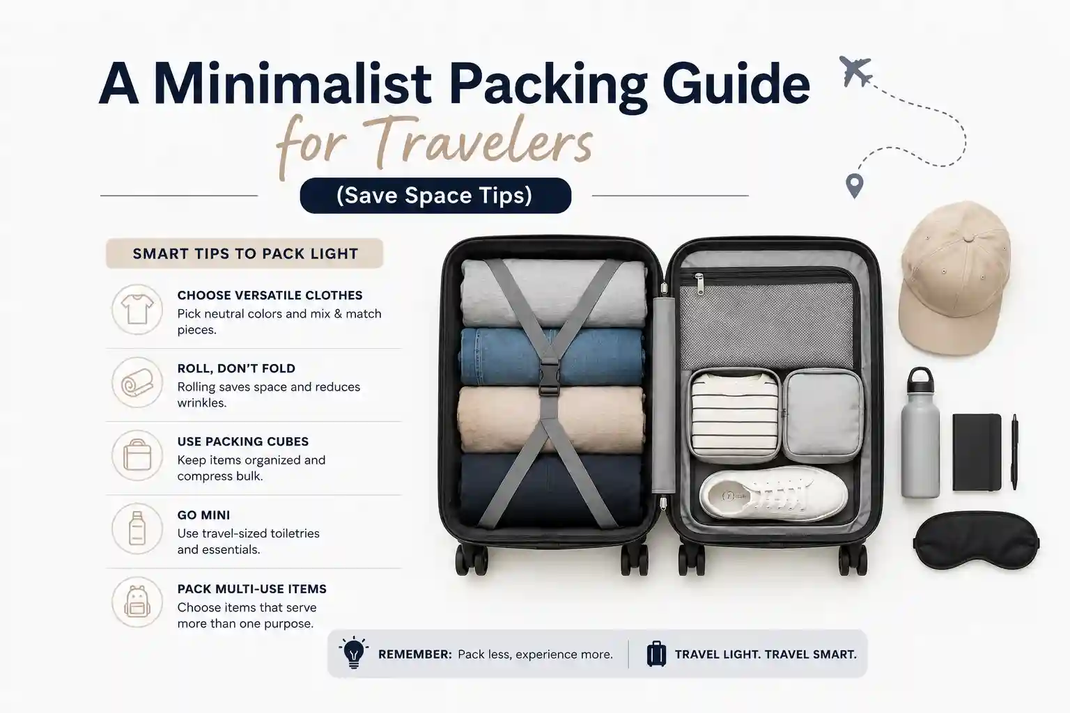 A Minimalist Packing Guide for Travelers (Save Space Tips)