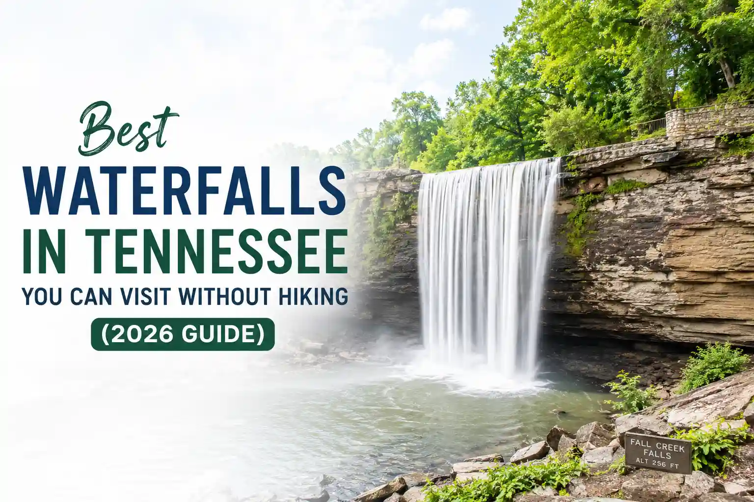 Best Waterfalls in Tennessee You Can Visit Without Hiking (2026 Guide)