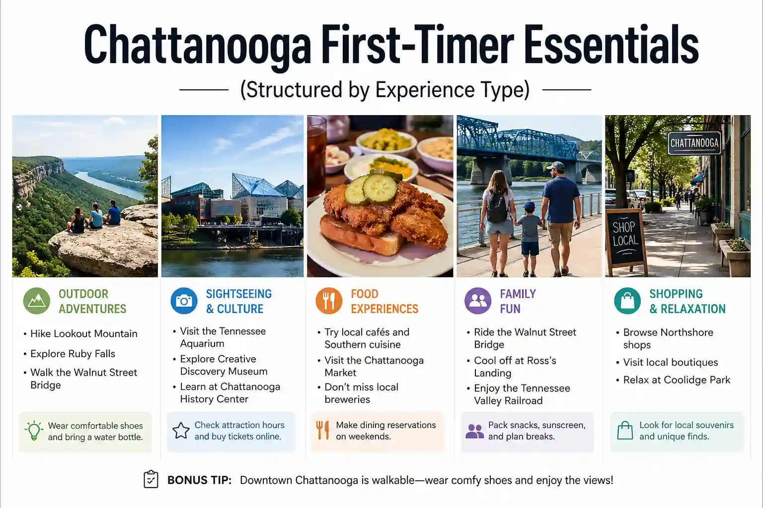 Core Guide: First-Timer Essentials (Structured by Experience Type)