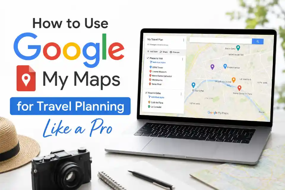 How to Use Google My Maps for Travel Planning Like a Pro
