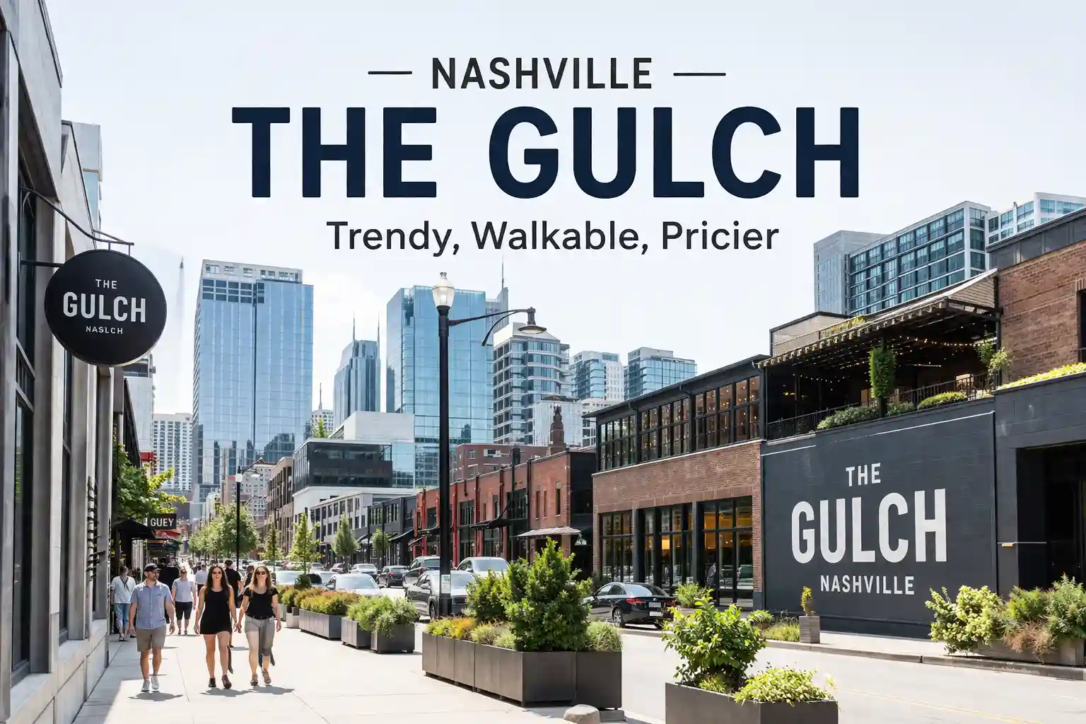 The Gulch: Trendy, Walkable, Pricier