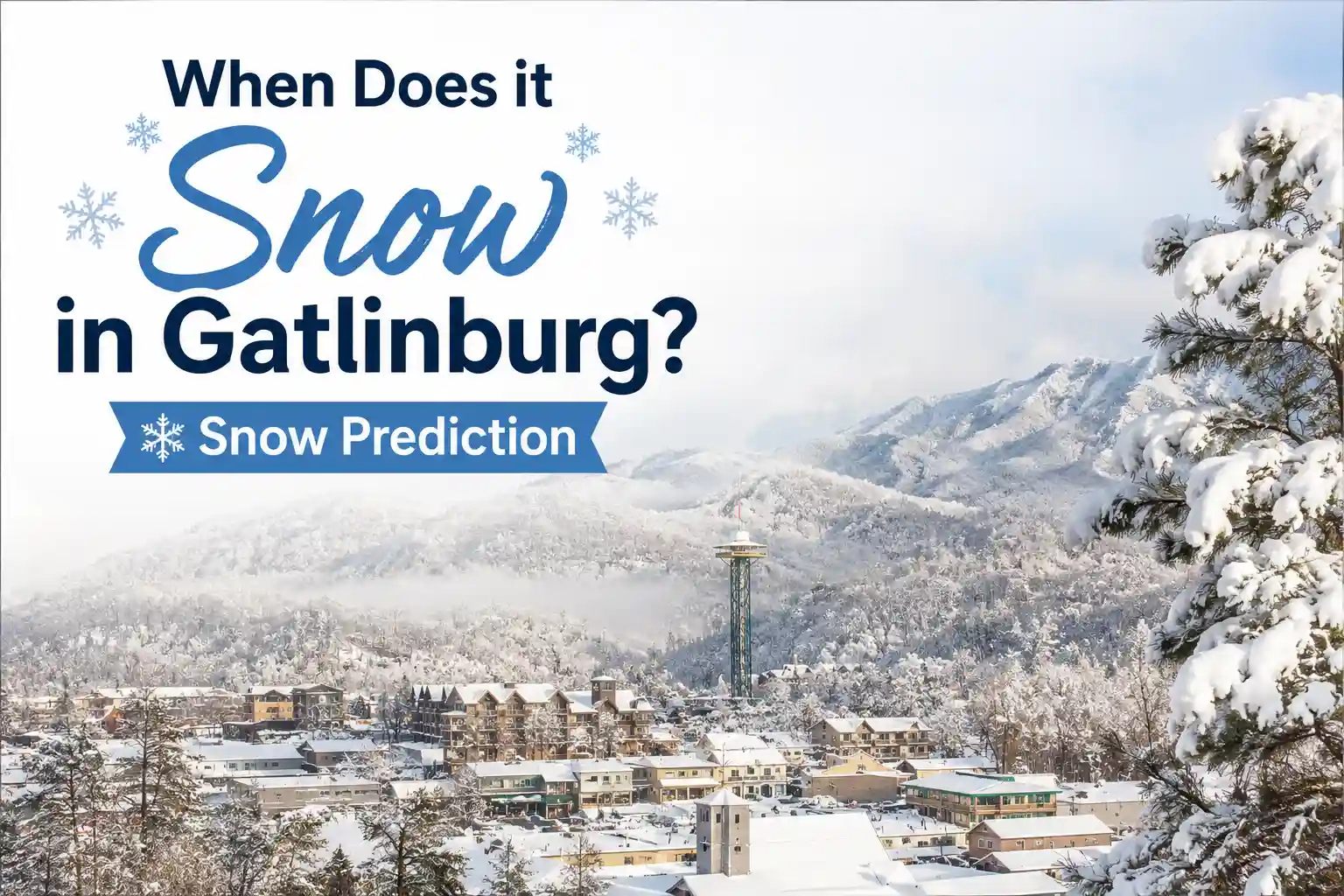 When Does it Snow in Gatlinburg Snow Prediction